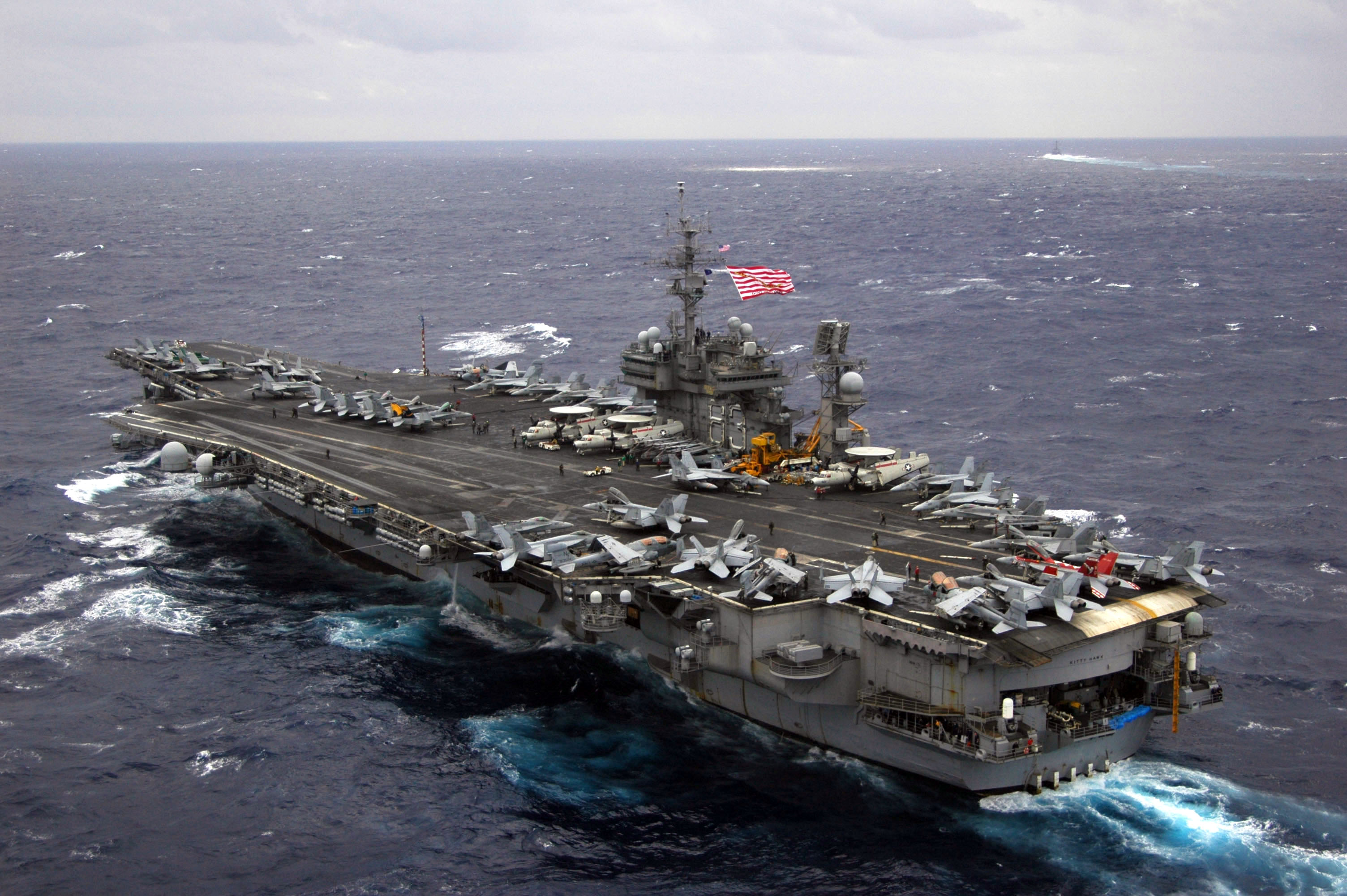 USS Kitty Hawk Aircraft Carriers Pinterest
