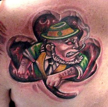 Leprechaun Tattoos on Patrick S Day Here Is An Alarming Gallery Of Evil Leprechaun Tattoos