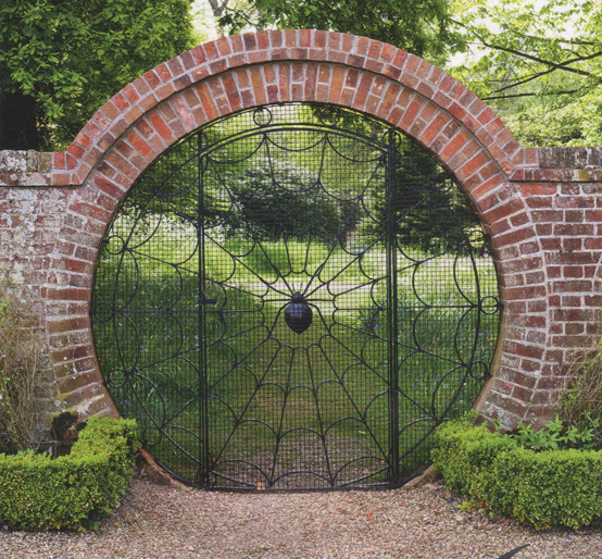 Spider Gate to Hoveton Hall Gardens