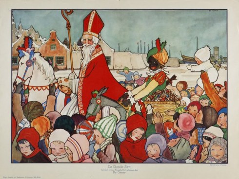 Sinterklaas & Associates (A drawing from a picture book by Rie Cramer)