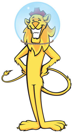 A Canadian Space Lion mascot?