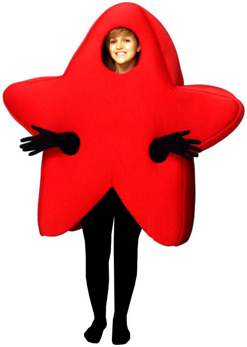 A Red Star Costume