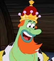 King Neptune from "Sponge Bob" (TV & 2004 movie) 