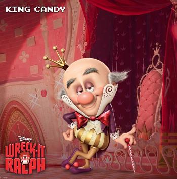 King Candy from "Wreck-It Ralph"