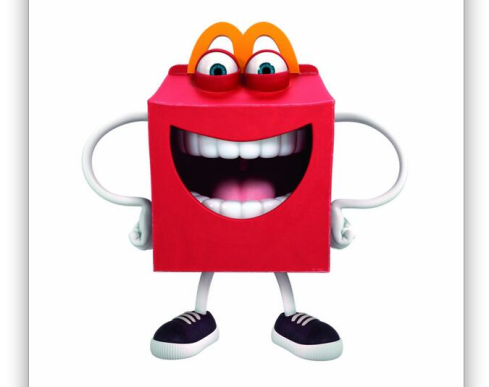 "Happy" the Happy Meal (a fully owned, fully licensed creation of McDonald's) 