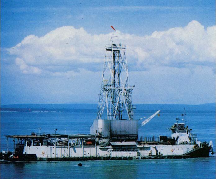 The Main Drilling Ship used for the Mohole Project