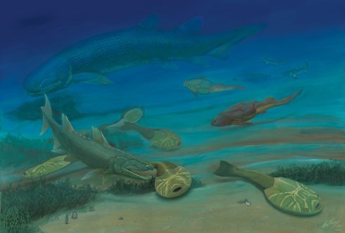 Life in the Early Devonian (by Gogosardina) 