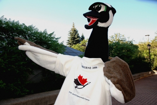 Born in 1997, the Canada Goose named Canoose, came to life as Canada's Team Mascot 
