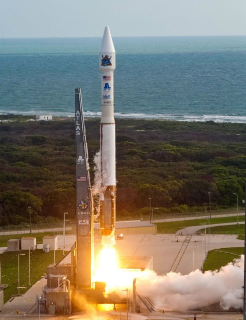 United Launch Alliance Atlas V launched from Cape Canaveral Air Force Station, Fla., June 20, 2012 (containing a National Defense mission)